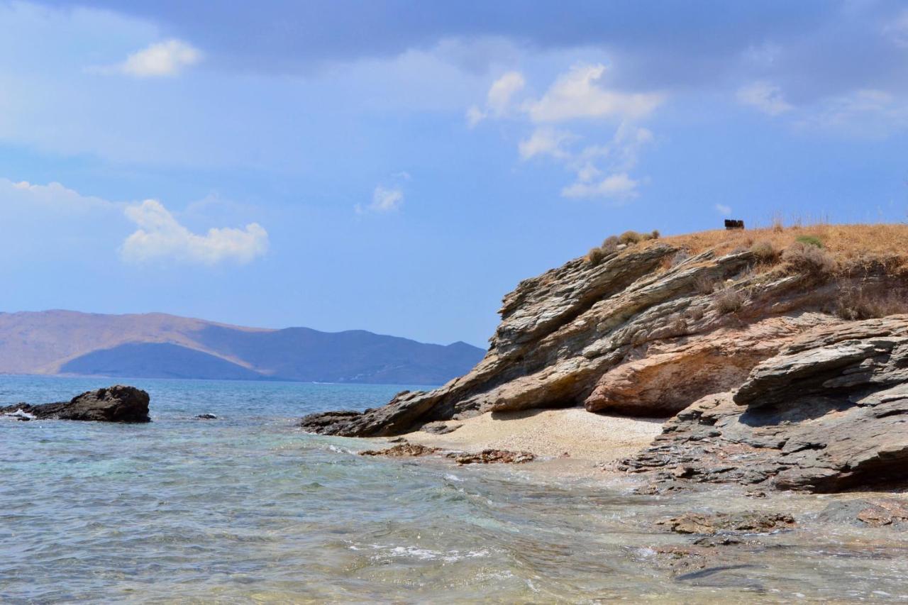 Beach House Set In A Beautiful Bay Karystos  Buitenkant foto